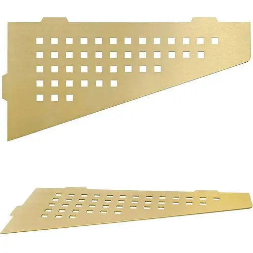 Кутова полиця для ванни Rea SF05 30 brushed gold REA-06015, Золотий - фото 1