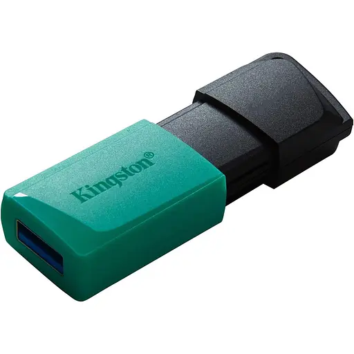 Флеш-накопичувач Kingston USB3.2 256GB DataTraveler Exodia M Black/Teal (DTXM/256GB) - фото 1