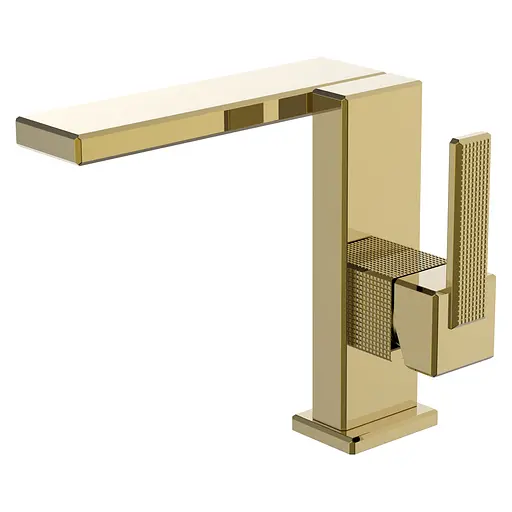 Смеситель для умывальника Imprese Deira шампань ZMK112009010 Золотой - фото 1