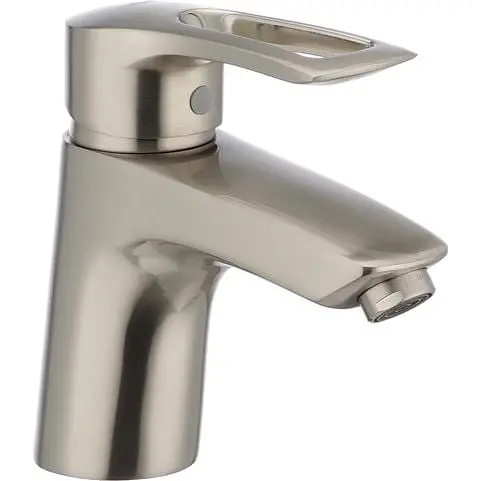 Змішувач для умивальника Haiba HANSBERG 001 нержавійка HB0170 - фото 1