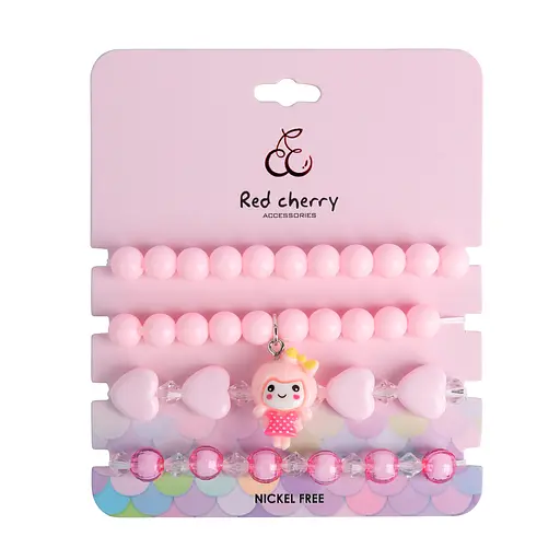 Набор браслетов Принцесса 4шт.