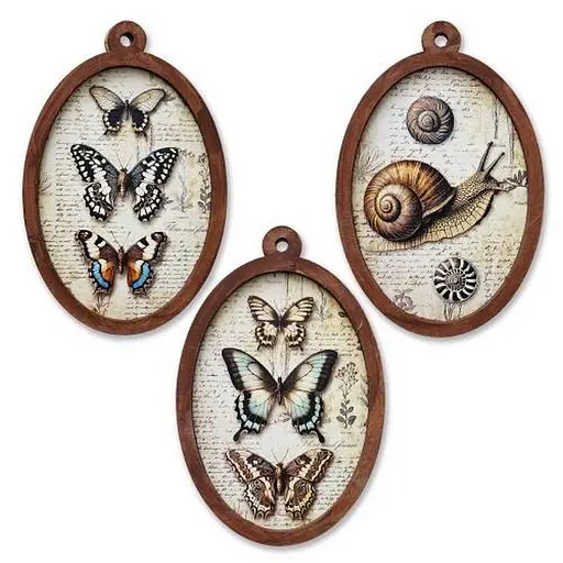 Набор для создания настенной подвески "Botanical World" Fabrika Decoru FDCKW-057 - фото 4