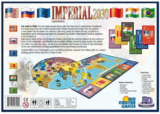 Настольная игра PD-Verlag Империал 2030 (Imperial 2030) (англ.) (PS032) - фото 2