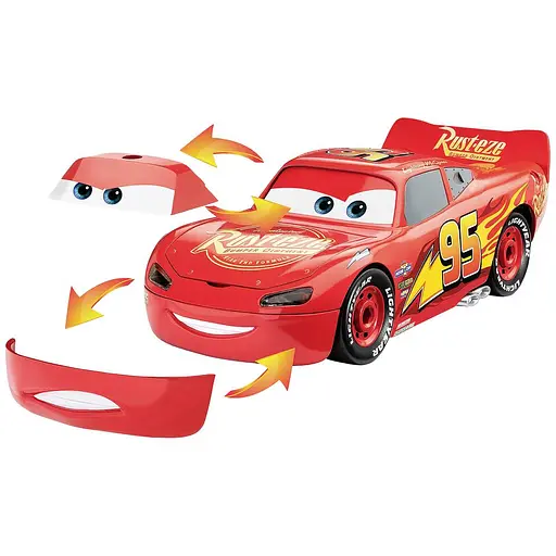 Конструктор дитячий Lightning McQueen – Disney Cars машинка зі світлом та звуками Revell 00920 - фото 3