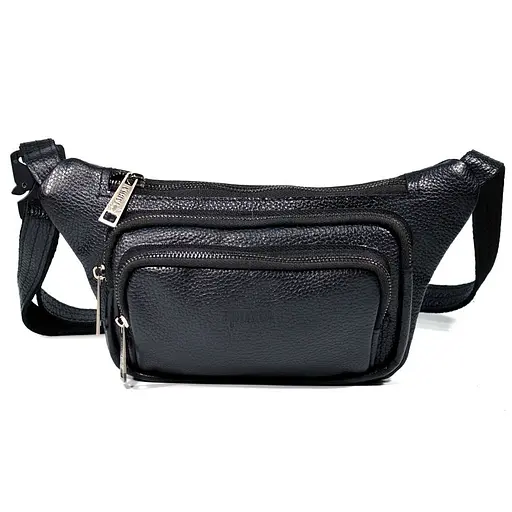 Кожаная мужская сумка на пояс TARWA 14х29х5 см sum0025938 - фото 10