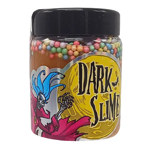 Игрушка-антистресс Слайм "Dark slime-с шариками" Strateg 71831ST (Orange) - фото 1