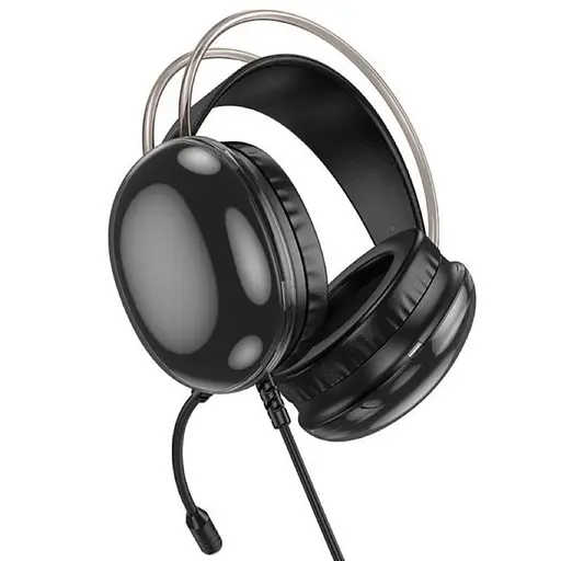 Навушники Hoco W109 Plus Rich USB7.1, 2m | channel gaming headphones black - фото 5