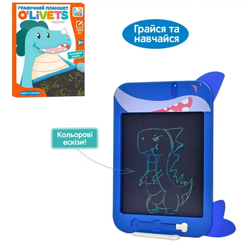 Детский игровой LCD планшет Bambi SK 0051 blue