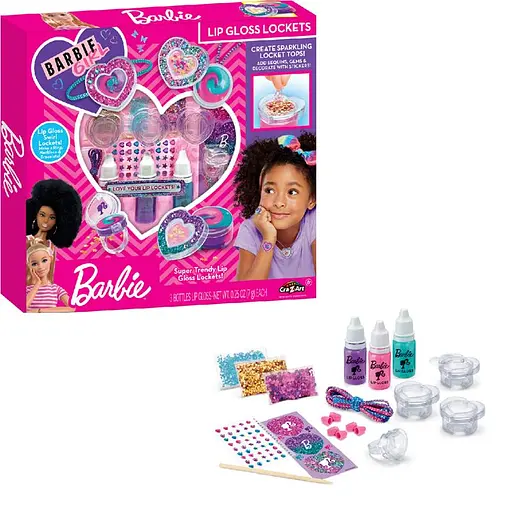 Набір дитячої косметики Cra-Z-Art Barbie Sparkle Lockets (34068CRA) - фото 3