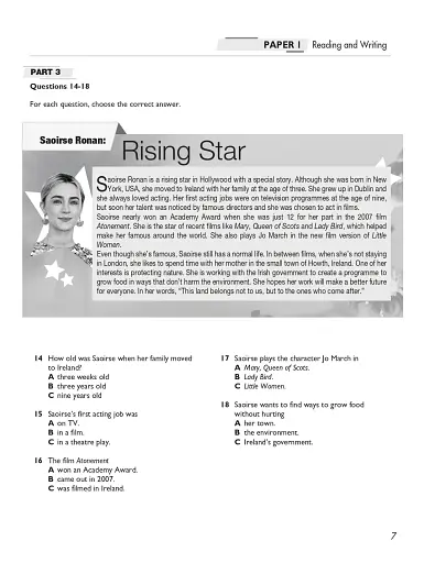 Practice Tests A2 Key. Student's Book - фото 6