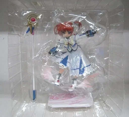 Фигурка Banpresto Лирковая волшебница Наноха Наноха Такамачи Nanoha Takamchi 21 см WST MSLN NT - фото 3