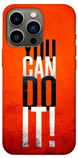 TPU чехол You can do it - фото 1