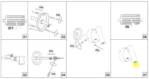 Бра Kloodi DECO WA-PIANO R110 3K BK - фото 2