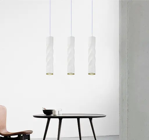 Люстра підвісна Brille тубус LED 5W WW WH (AL-702S/1) - фото 11