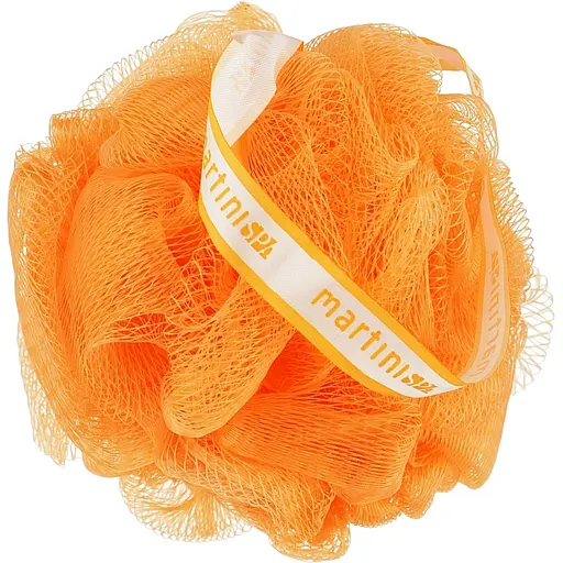 Сетчатая мочалка Martini Spa Net Sponge In Box массажная оранжевая (539B00)