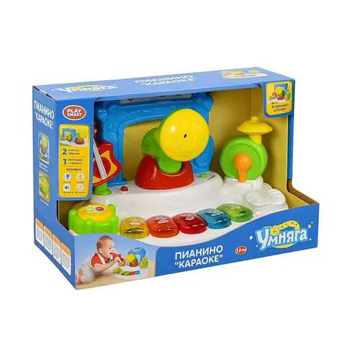 Детский музыкальный центр “Караоке” JT 7507 (8) Play Smart, со светом и микрофоном - фото 2