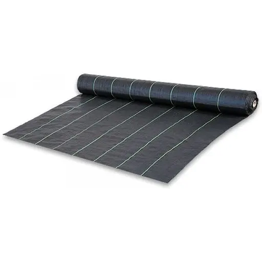 Агроткань против сорняков Bradas 90 г/м² черная 0.8 x 100 м (AT9408100) - фото 1