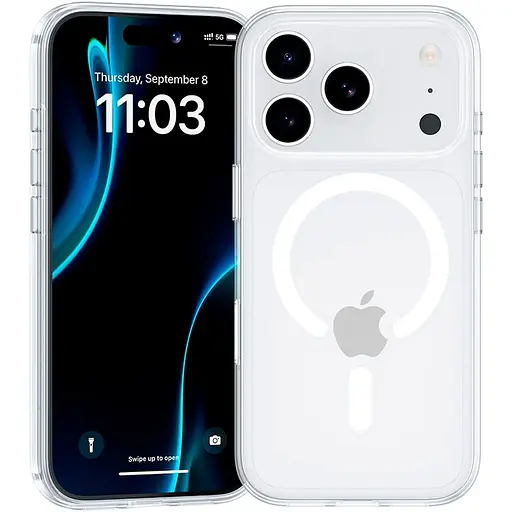 Чохол Benks Crystal Case with MagSafe для Apple iPhone 17 Pro Transparent [146012]