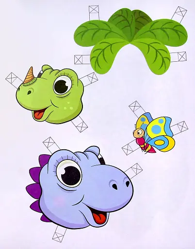 Об'ємні аплікації. Диносвіт - фото 4