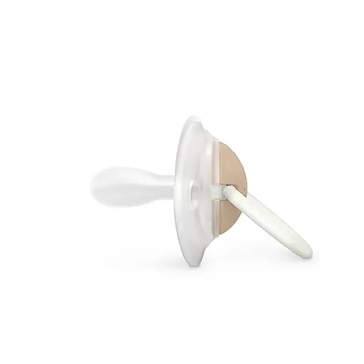 Пустышка физиологическая ночная Suavinex Night and day набор: 2 шт., 0-6 месяцев бежевая с рисунком (309096) - фото 2