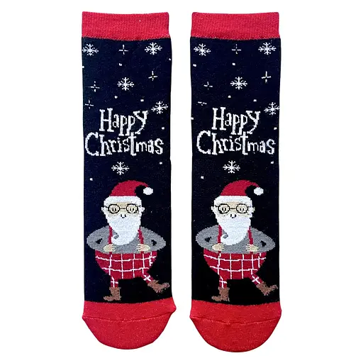 Женские Новогодние носки "Happy Christmas" 223038 - фото 1