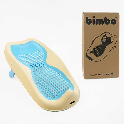 Підставка для ванни Bimbo, 27x52x20 см, силіконова перфорована основа, BM-16322