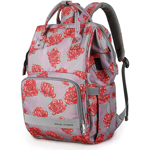 Рюкзак Mark Ryden на коляску для мамы Supermom MR8703 Красный - фото 1