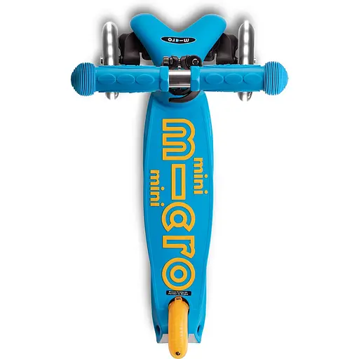 Самокат Micro Mini Deluxe Foldable LED Блакитний океан (MMD200) - фото 6