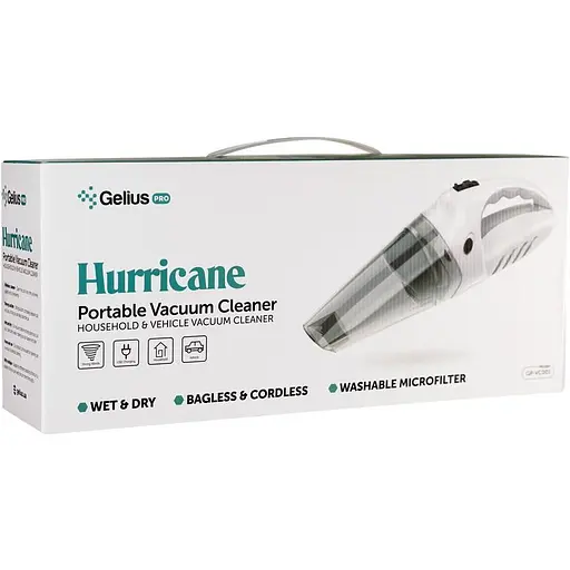 Пилосос бездротовий автомобільний Gelius Portable Vacuum Cleaner GP-VC001 Hurricane - фото 4