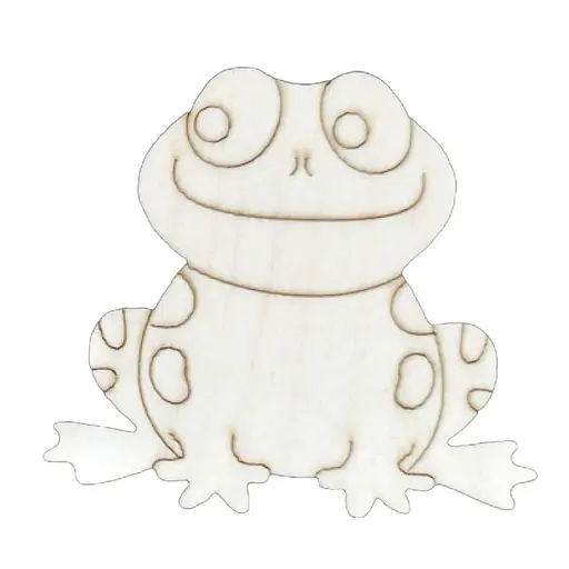 Набор детского творчества Роспись по дереву «Магниты-улитка и лягушка» Умняшка РД-013 - фото 5