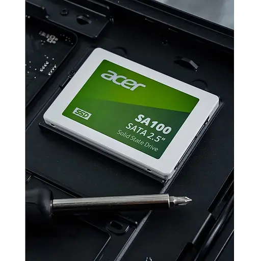 SSD накопитель Acer SA100 480GB (BL.9BWWA.103) [135369] - фото 4