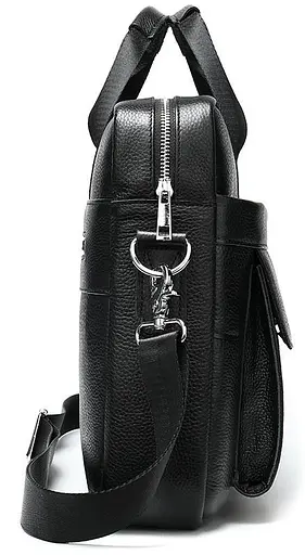 Чоловіча шкіряна сумка Vintage 38х30х7 см sum0015048 - фото 3