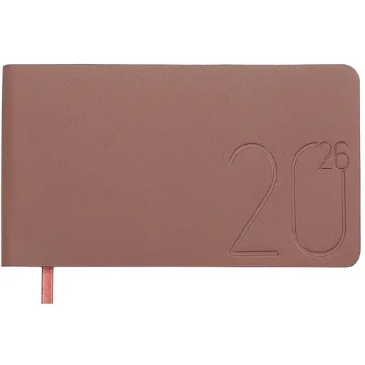 Еженедельник датированный Buromax Morandi Style 2026 153 x 87 мм искусственная кожа медный (BM.2909-33)