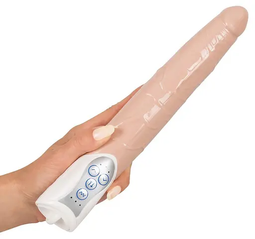 Реалистичный вибратор You2Toys Push It! 27.5 см телесный - фото 3