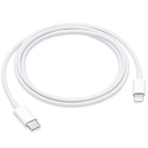 Дата кабель USB-C to Lightning for Apple (AAA) (1m) (box) White