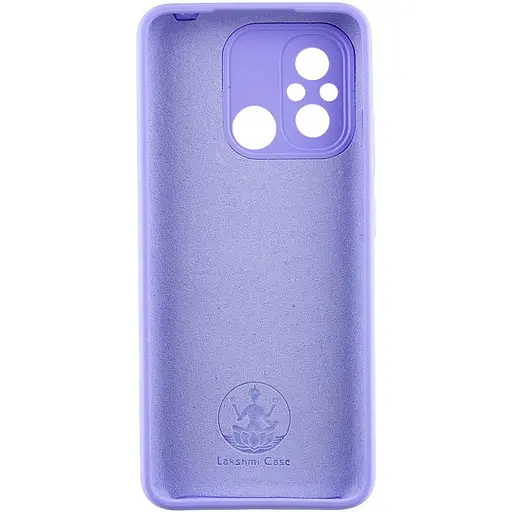 Чохол Lakshmi Silicone Cover Full Camera AAA with Logo для Xiaomi Redmi 12C Бузковий/Dasheen - фото 3
