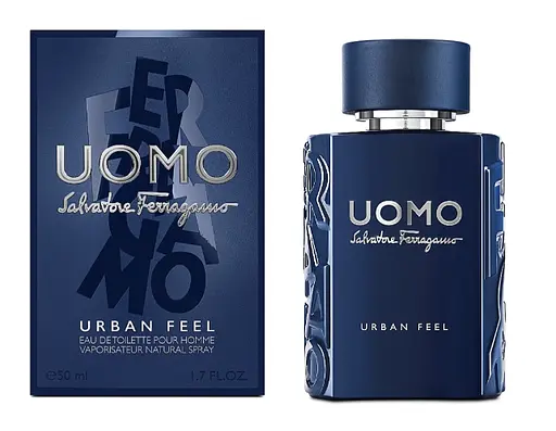 Оригінал Salvatore Ferragamo Uomo Urban Feel 50 мл туалетна вода - фото 1