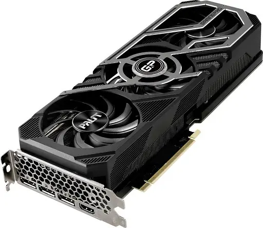 Видеокарта Palit RTX 3090 24Gb GamingPro (NED3090019SB-132BA) (GDDR6X, 384 bit, PCI-E v4.0) Б/у - фото 5
