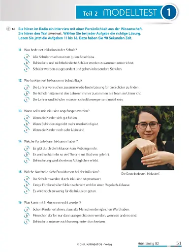 Hörtraining neu für das Goethe Zertifikat B2. Übungsbuch - фото 3