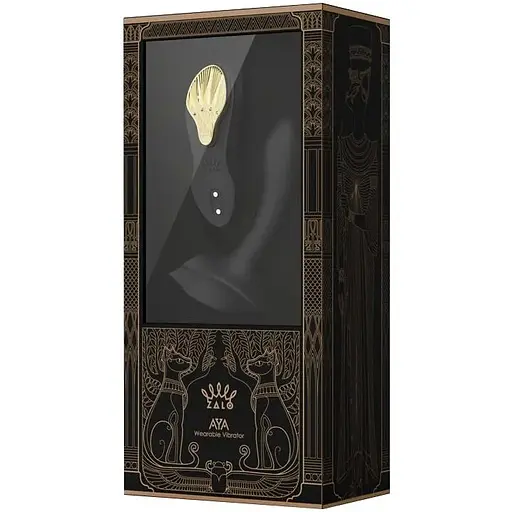 Смарт-вибратор в трусики Zalo - AYA Obsidian Black - фото 9