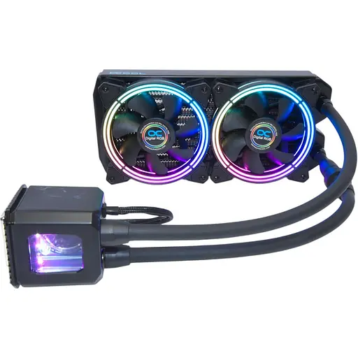 Система водяного охлаждения Alphacool Eisbaer Aurora 240 CPU Digital RGB (11728) [143358]