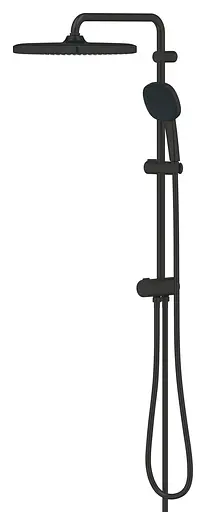 Душева система Grohe Flex Tempesta System з перемикачем настінного монтажу 250 Cube 269772431, Чорний матовий - фото 4