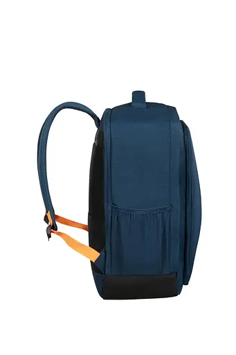Рюкзак Для Путешествий M 15.6" American Tourister TAKE2CABIN NAVY/RADIANT ORANGE 45x36x20 91G*41005 - фото 4
