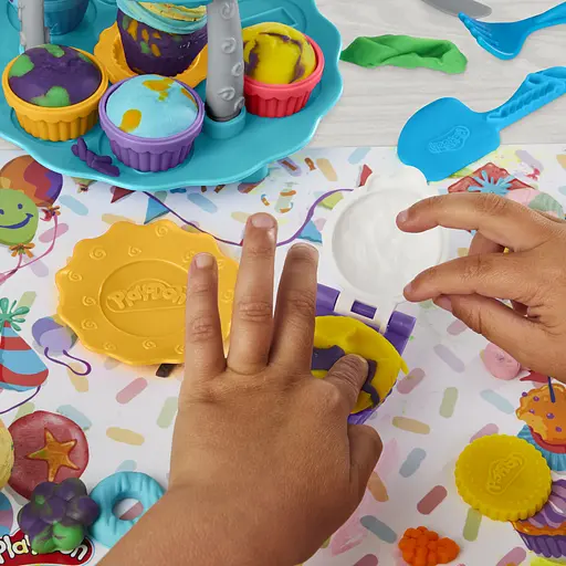Набір для творчості Hasbro Play-Doh Вежа капкейків з масою для ліплення (G0529) - фото 8