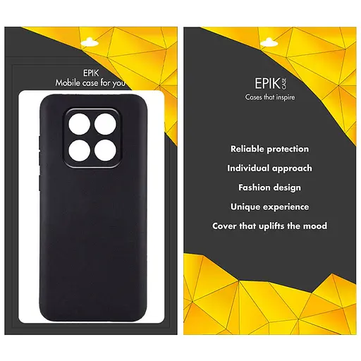 Чехол Epik TPU Black Full Camera для Xiaomi Redmi Note 14 Pro 5G Черный - фото 2