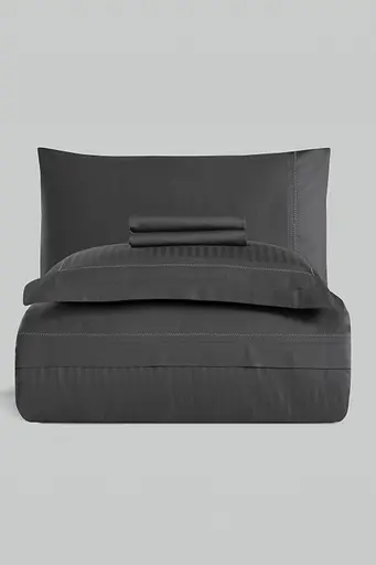 Постільна білизна Mona Orcella Grey Сатин Делюкс La Romano pbe0051962 - фото 2