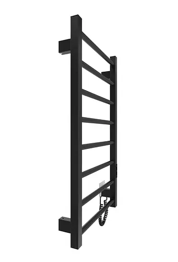 Електрична рушникосушарка HF Leeds 770x530 black matte 6.1.0802.06.BM, Чорний матовий, універсальне (коннектор), Електронний - фото 3