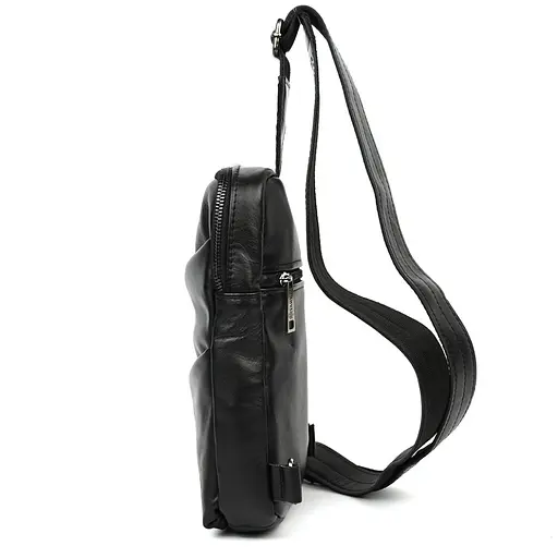 Кожаный рюкзак слинг рюкзак на одну шлейку TARWA 27.5х18х4 см sum0028231 - фото 3