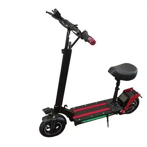 ​Электросамокат с сиденьем Scooter Tesla 6000 (600W, 48V, 16Ah) - фото 8