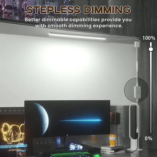 Bonlux Dimmable LED Панель на кухню 12V DC Холодний білий 6000K LED Rigid Strip Bar Light для підключення під кухонною шафою - фото 6